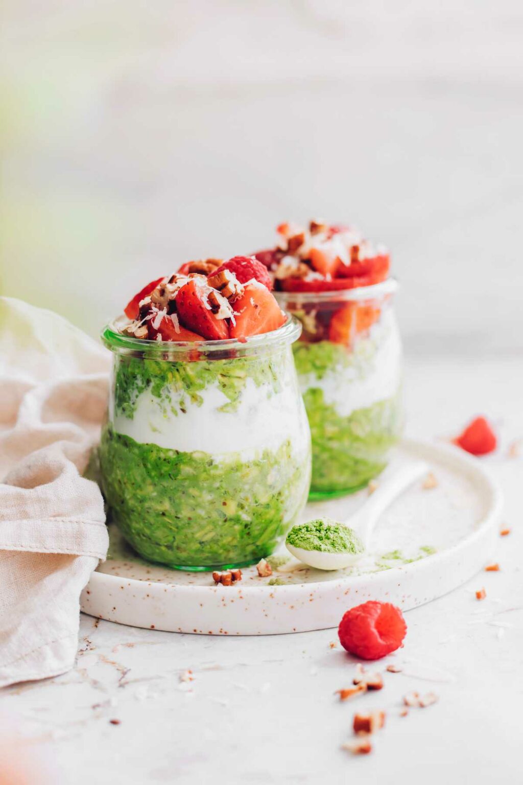 Easy Matcha Overnight Oats – Nutriciously
