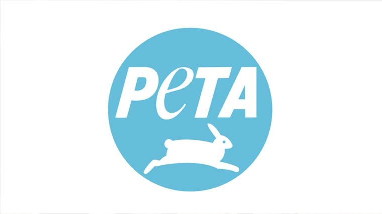 Peta logo on white background