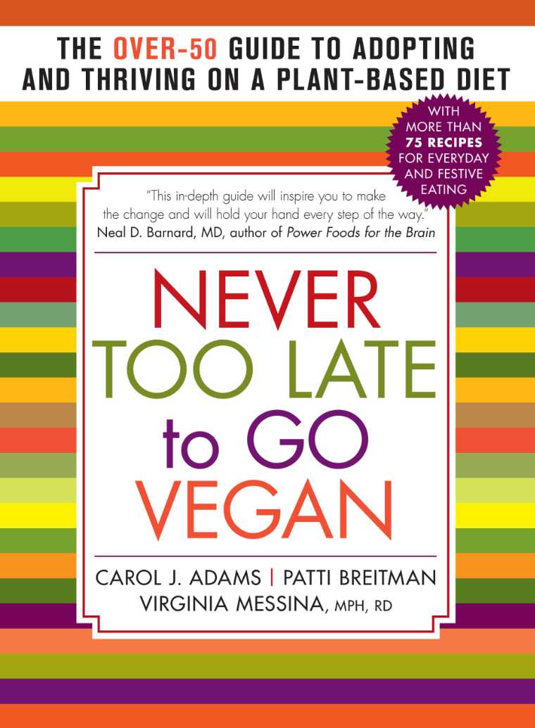Never Too Late to Go Vegan Cover