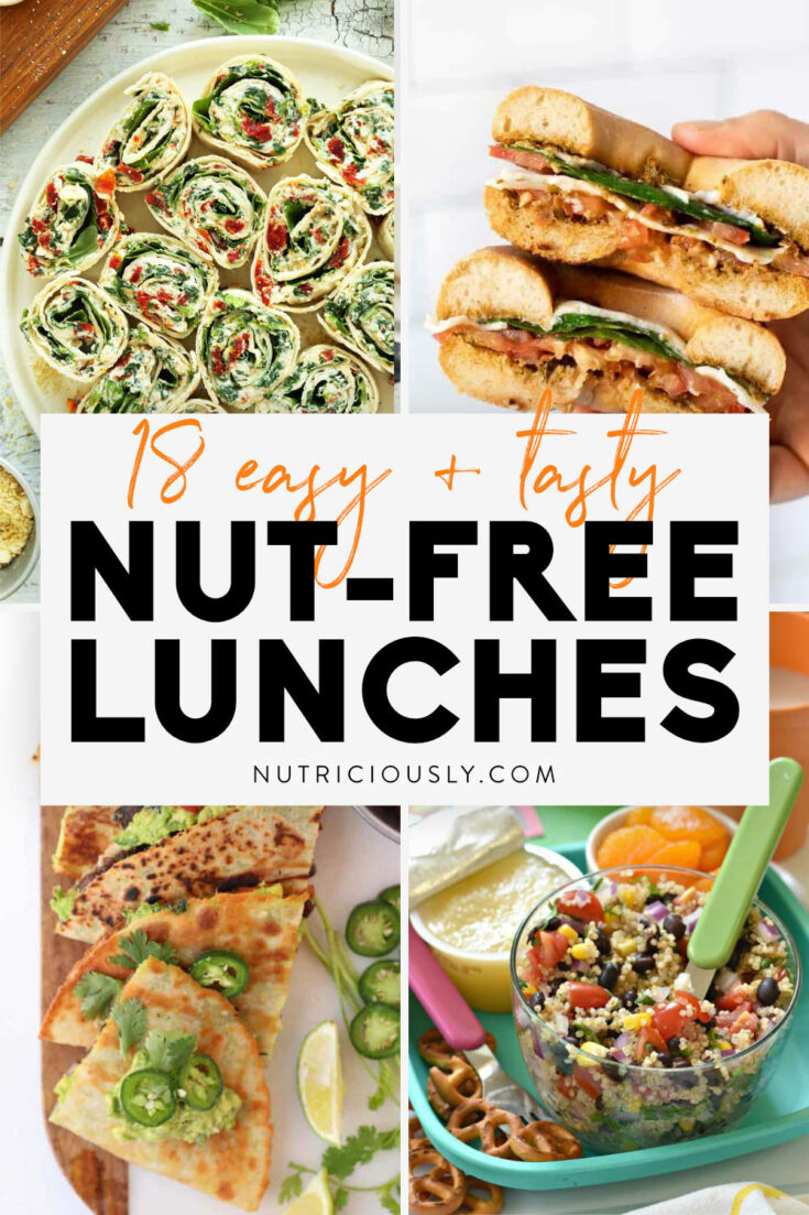 Nut Free Lunches Pin 1