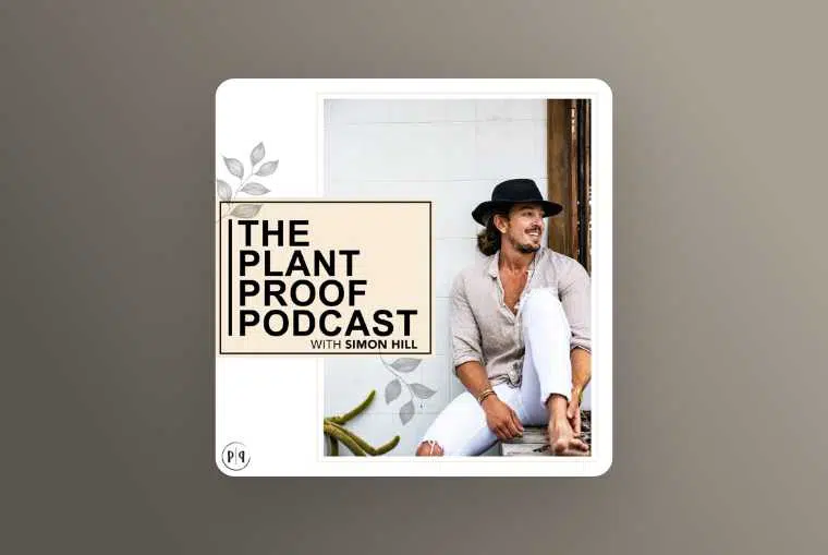 plant proof podcast image on grey background
