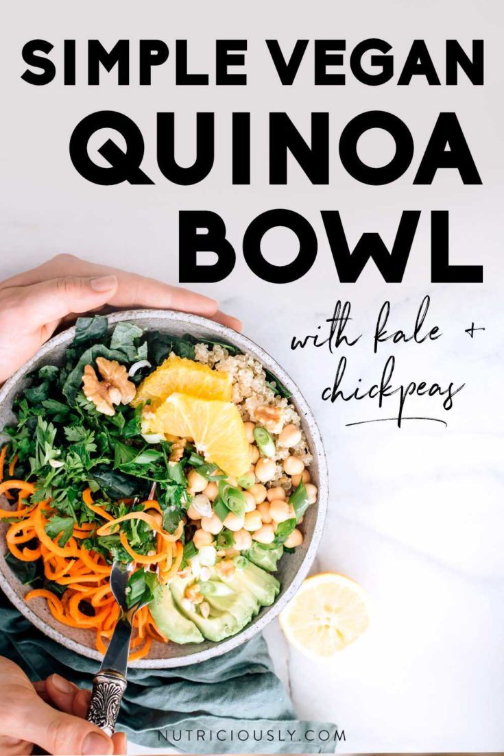 Quinoa Veggie Bowl Pin 1