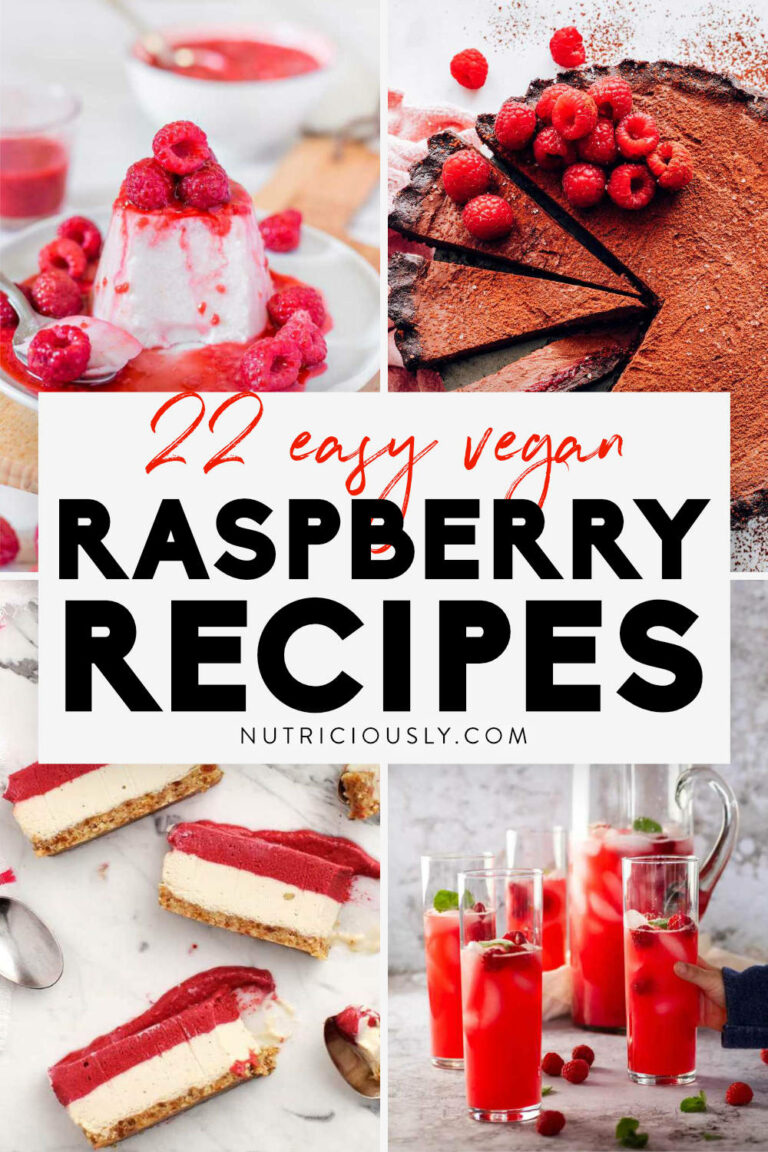 24 Fruity Vegan Raspberry Recipes – Nutriciously