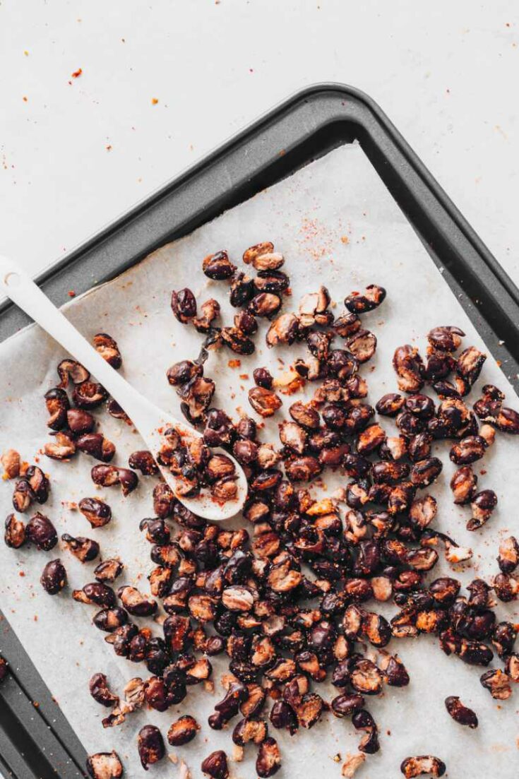 Roasted Black Beans by Nutriciously 3