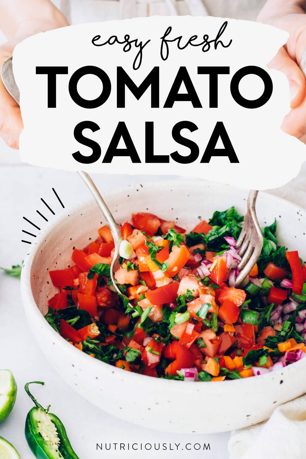 Healthy Sugar Free Salsa Recipe Easy Vegan