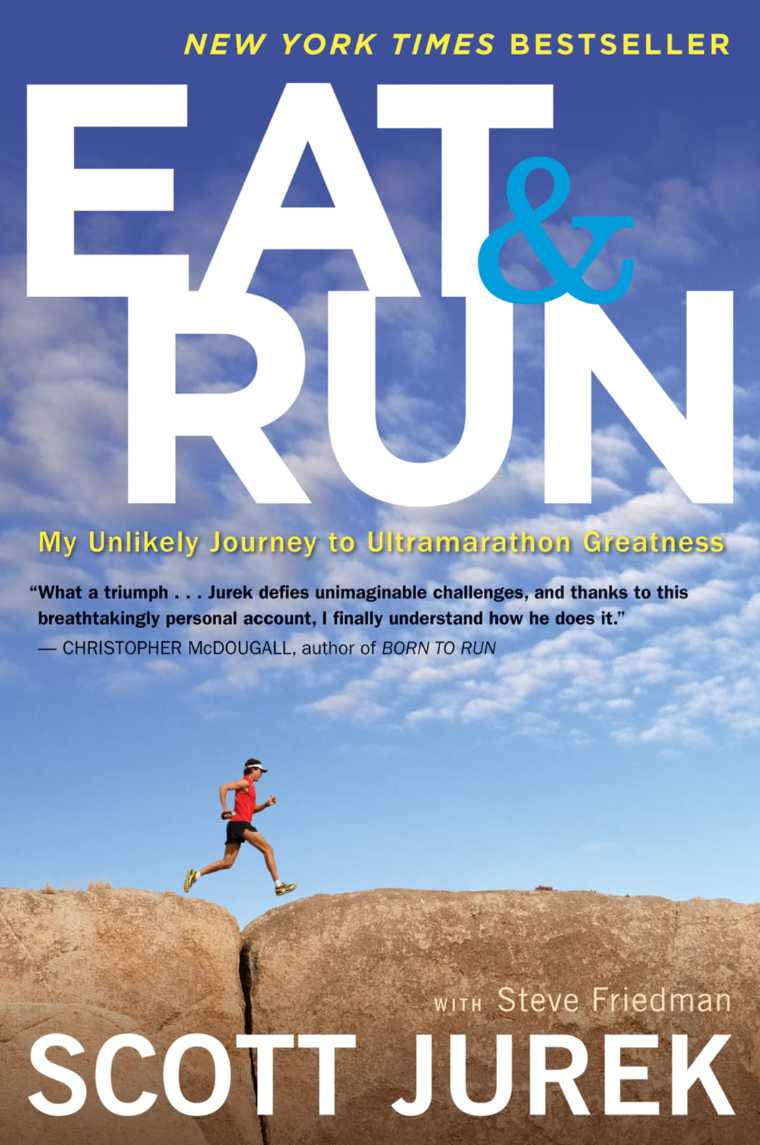 Scott Jurek Eat Run Cover