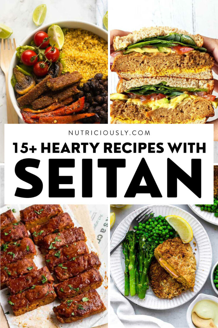 Seitan Recipes Pin 1