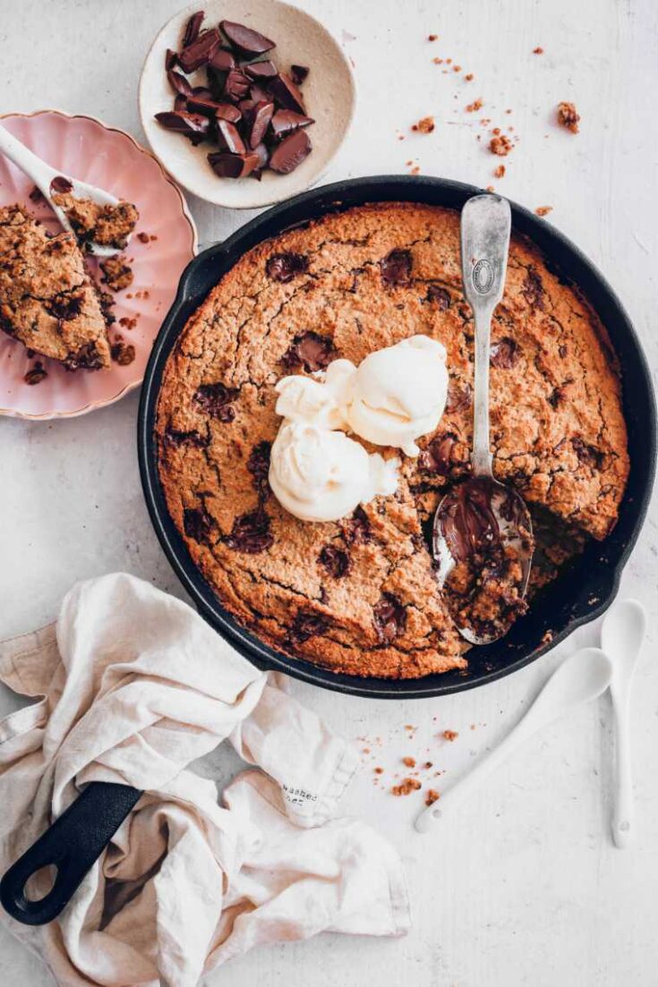 Skillet Cookie by Nutriciously 3