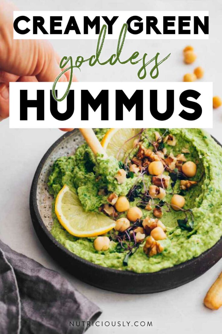 Spinach Hummus Pin 1
