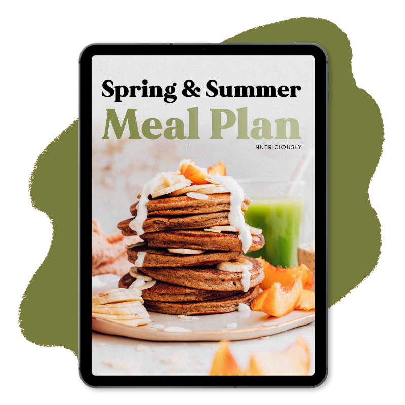 Spring Summer Meal Plan on Green Splash