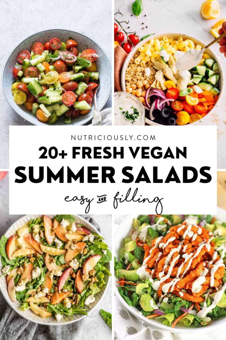 Summer Salad Recipes Pin 1