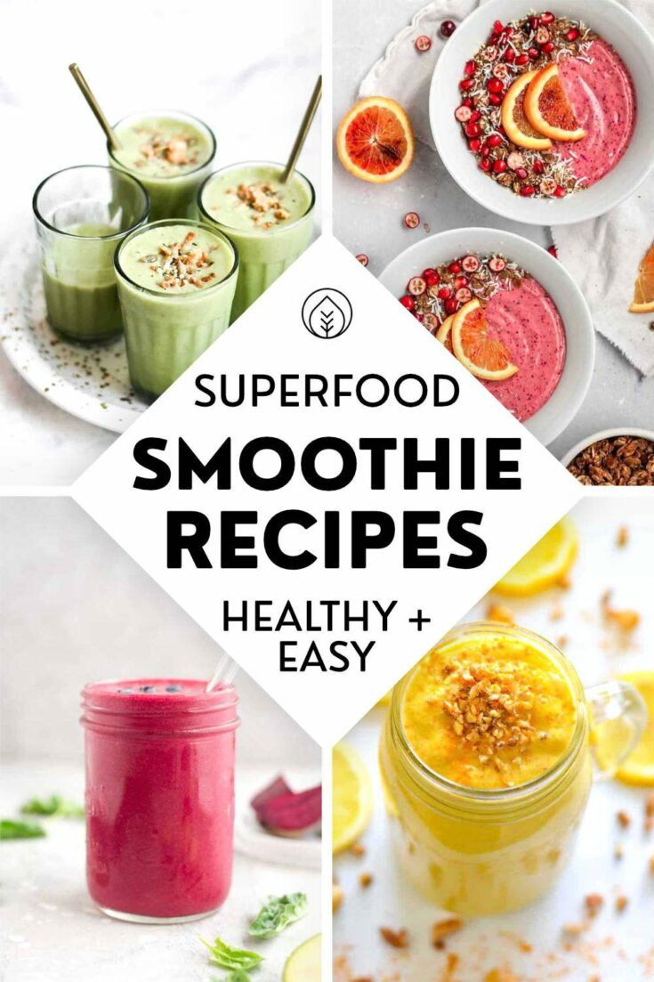 Superfood Smoothies Pin 1