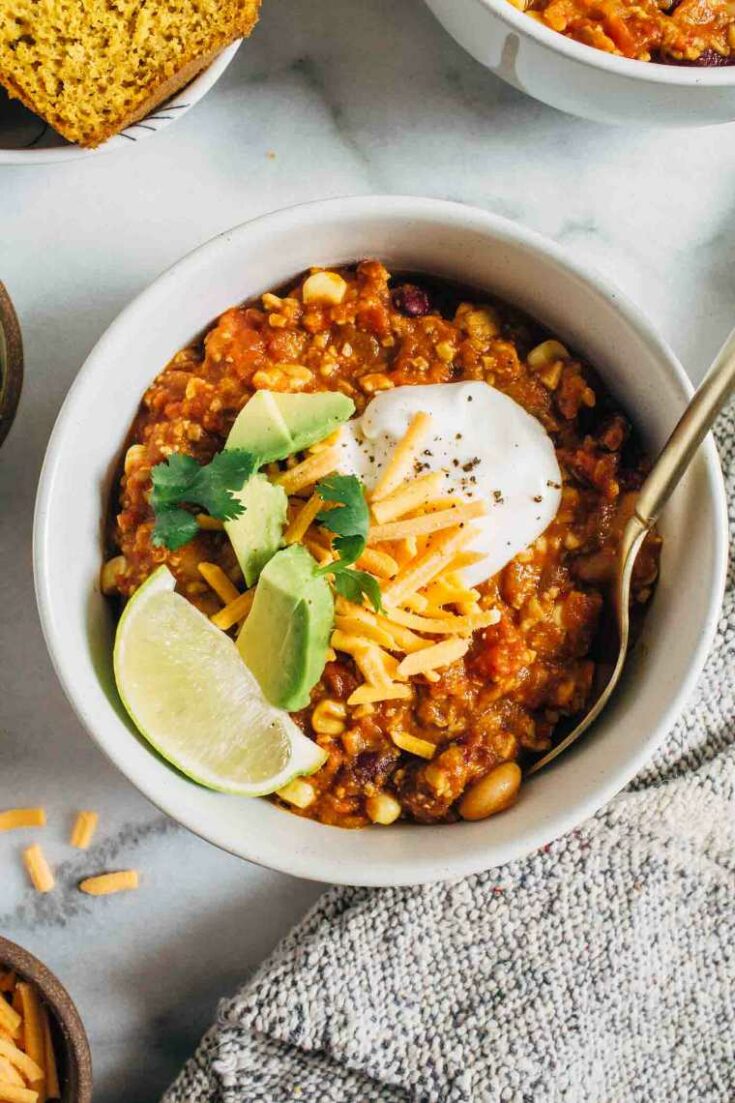 The Best Tempeh Chili 1