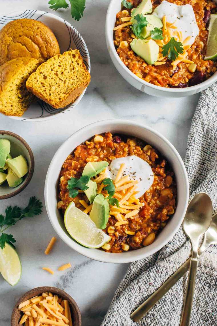 The Best Tempeh Chili