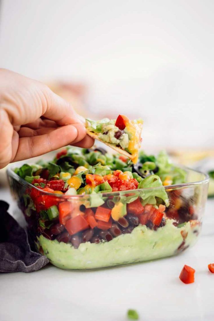 Vegan 7 Layer Dip by Nutriciously 5