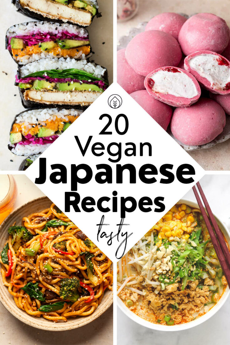 Vegan Japanese Recipes Pin 2