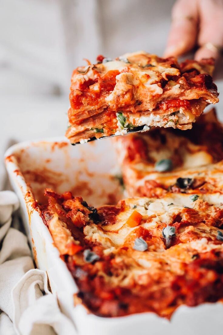 Vegan Lasagna by Nutriciously 6