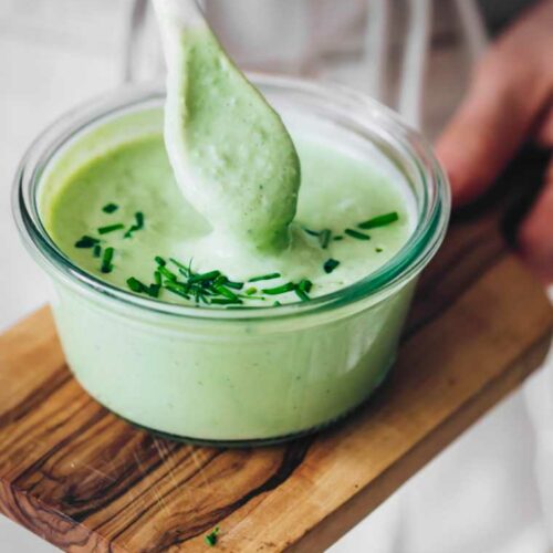 silken tofu ranch dressing the kitchen Vegan Tofu Ranch Dressing