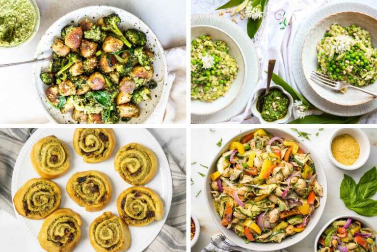 15+ Delicious Vegan Recipes With Pesto – Nutriciously