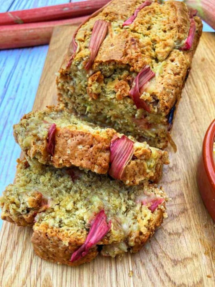 Vegan Rhubarb Bread