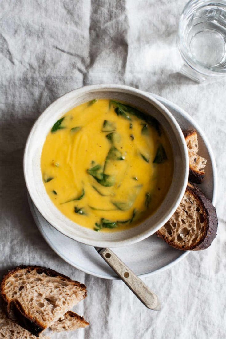 Vegan Thanksgiving Sides Roasted Garlic Chickpea Soup