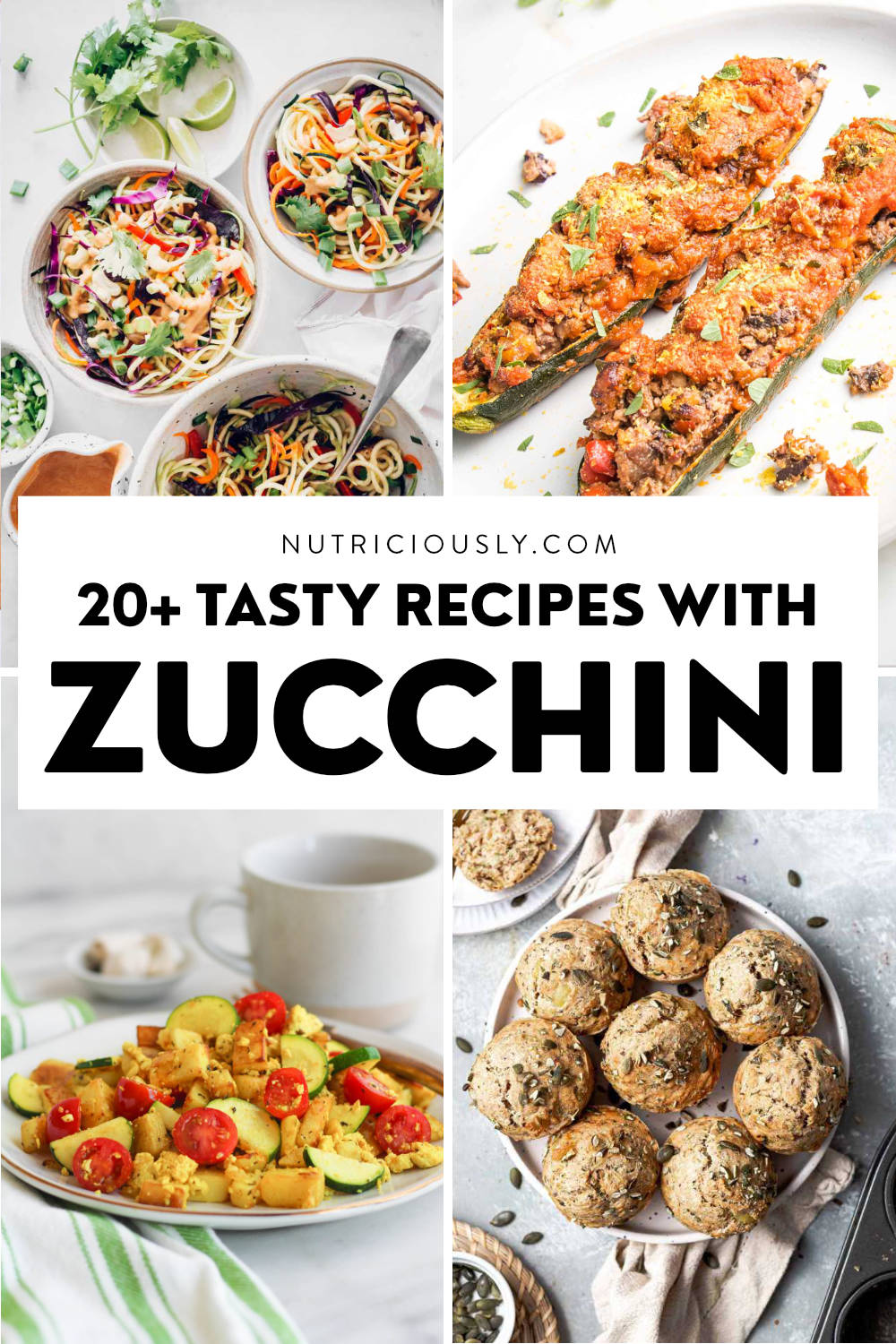 Zucchini Recipes Pin 1