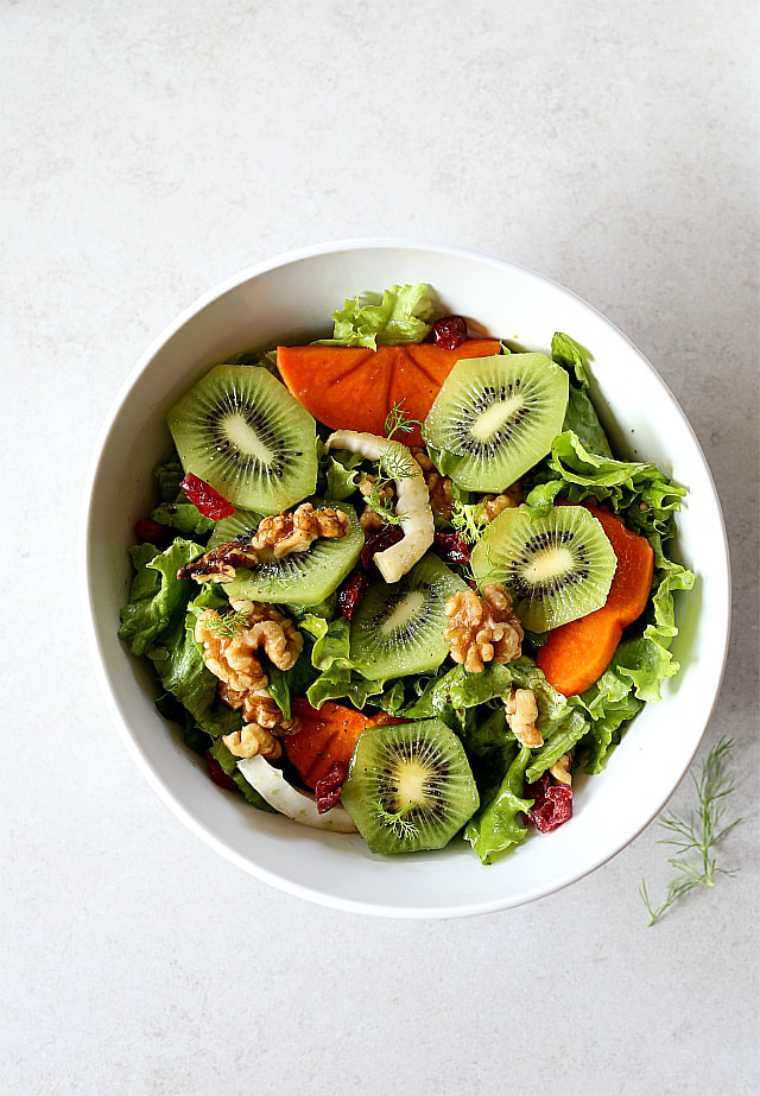 best kiwi salad