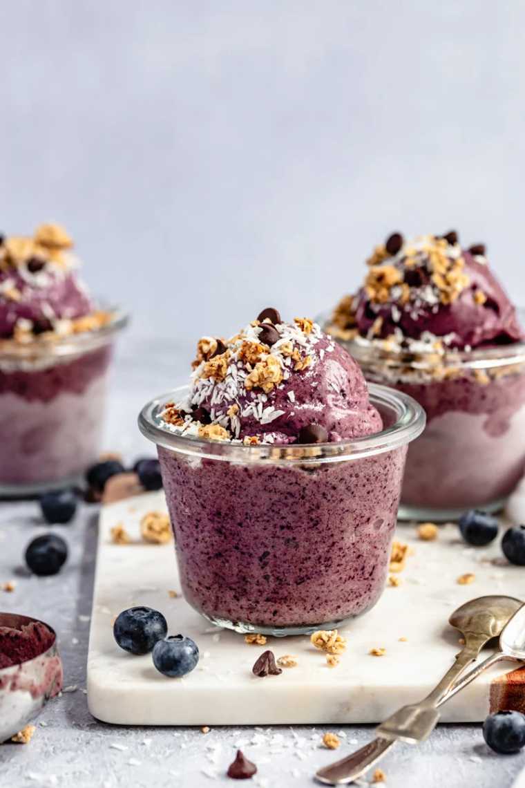 blueberry banana ice cream