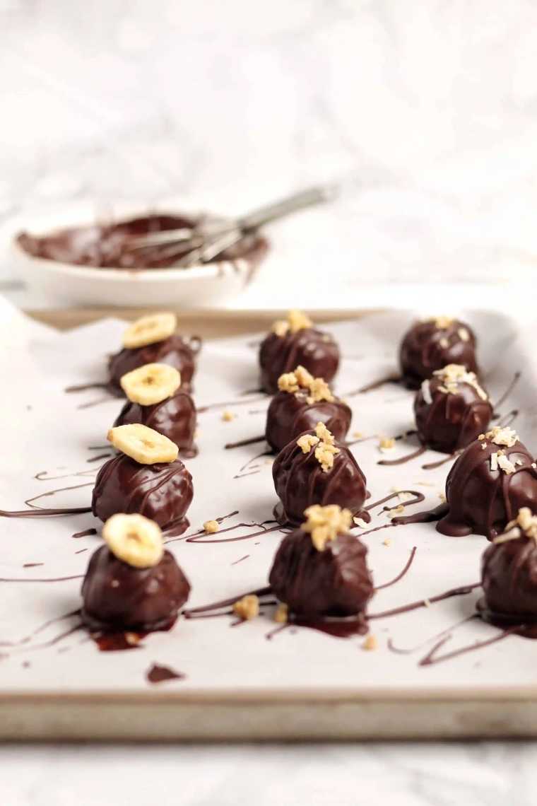 chunky monkey truffles