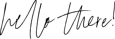 hello there handwritten font