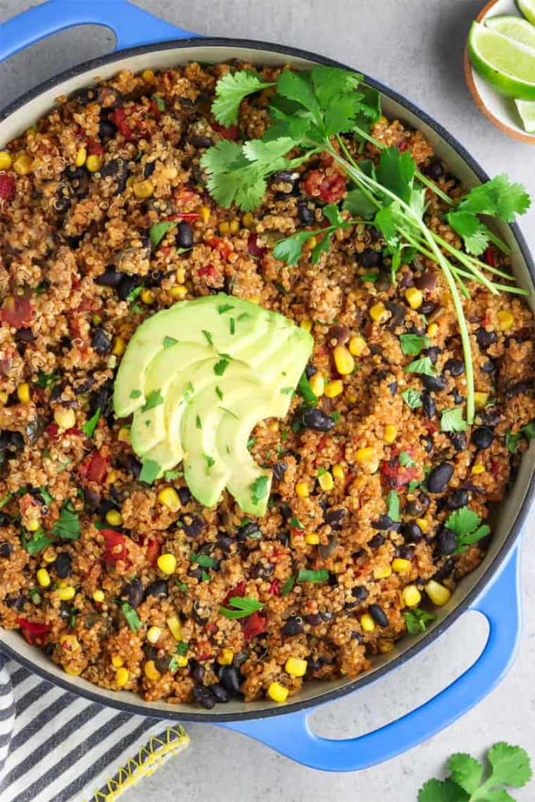 one pan mexican quinoa