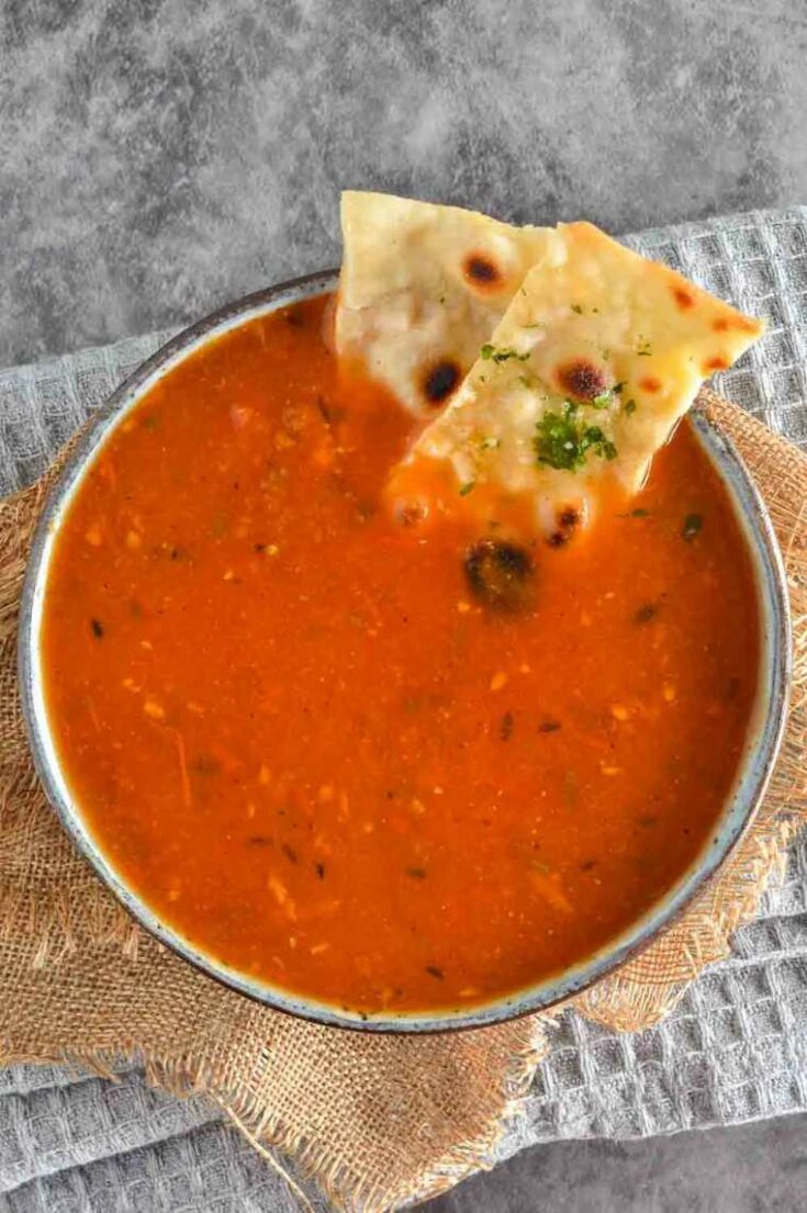 spicy indian tomato soup