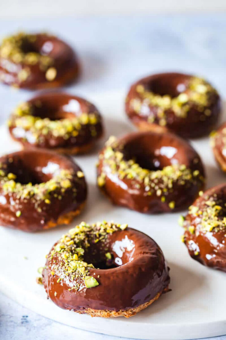 vegan baked donuts