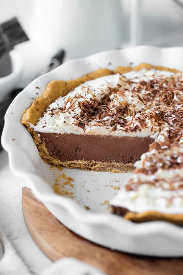 vegan chocolate cream pie