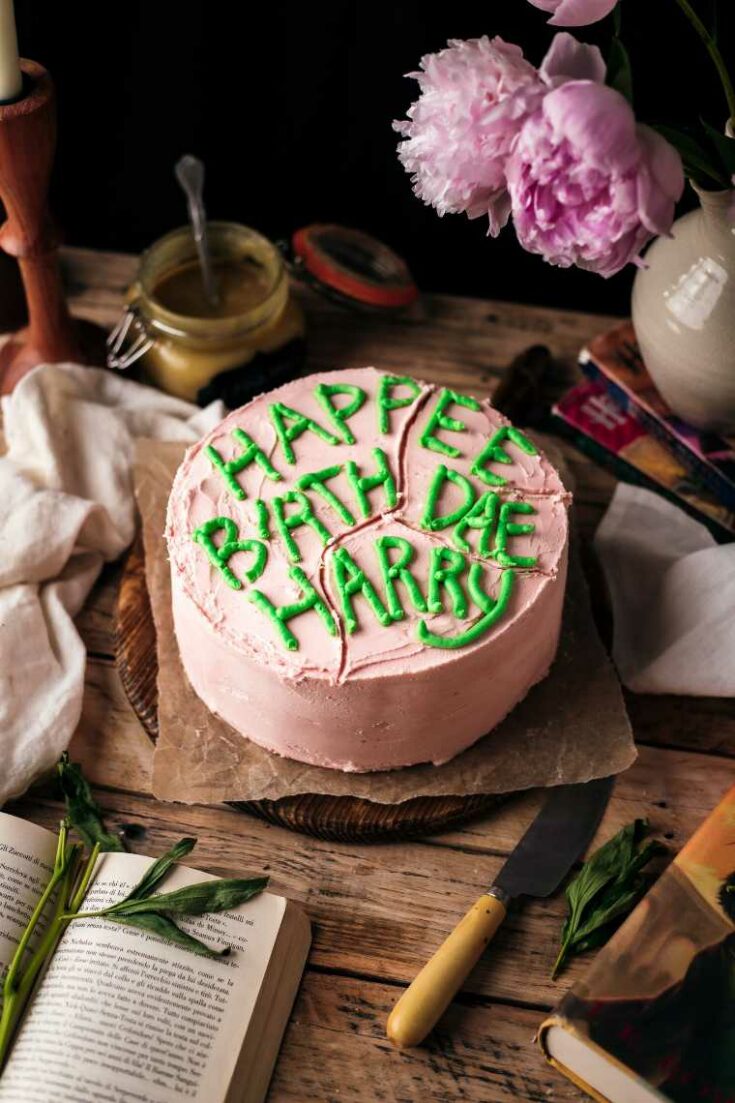 vegan harry potter cake