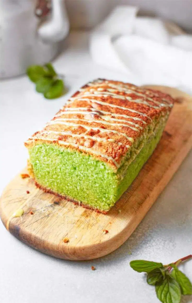 vegan matcha cake